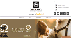 Desktop Screenshot of omegafeeds.com.au