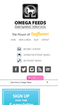 Mobile Screenshot of omegafeeds.com.au